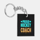 Proud Hockey Coach Sleutelhanger (Voorkant Links)