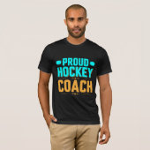 Proud Hockey Coach T-shirt (Voorkant volledig)