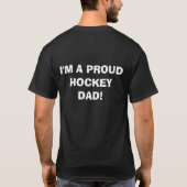 PROUD HOCKEY DAD T-shirt (Achterkant)