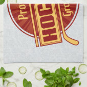 Proud Hockey Grandma Theedoek (Gevouwen)