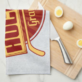 Proud Hockey Grandma Theedoek (Quarter Fold)