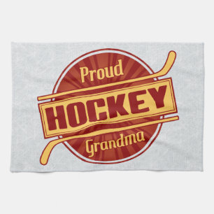 Proud Hockey Grandma Theedoek