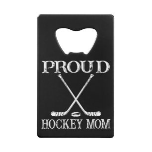 Proud Hockey mama Creditkaart Flessenopener
