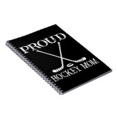 Proud Hockey mama Notitieboek (Rechterzijde)