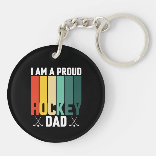 Proud Hockey Sleutelhanger (Achterkant)