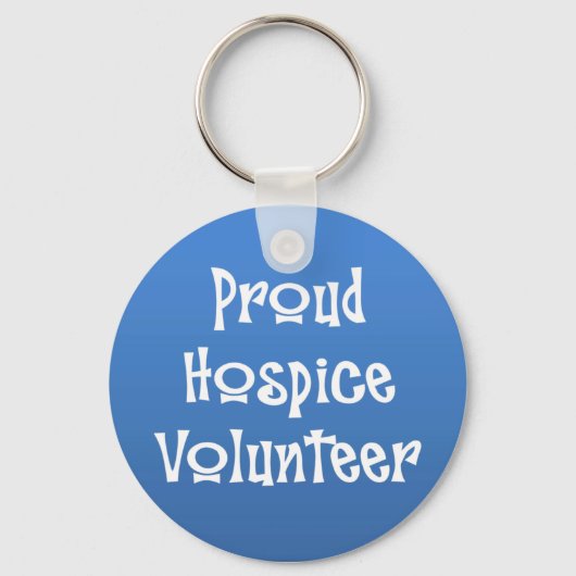 Proud Hospice-vrijwilliger Sleutelhanger (Voorkant)