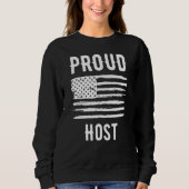 Proud Host Profession American Flag Trui (Voorkant)