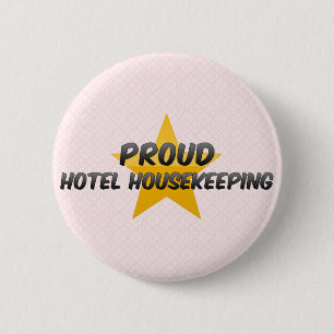Proud Hotel Housekeeping Ronde Button 5,7 Cm