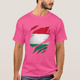 Proud Hungarian Torn Ripped T-shirt