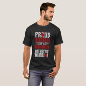 Proud Husband Of A Rheumatoid Arthritis Warrior Ar T-shirt (Voorkant volledig)