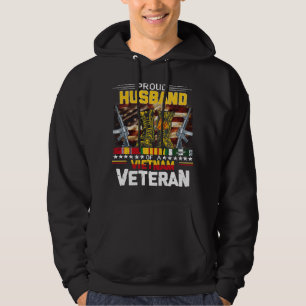 Proud HUSBAND van een Vietnam-veteraan oorlogsvet Hoodie