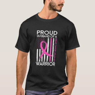 Proud Husband van ondersteuning voor jonge borstka T-shirt
