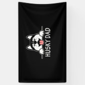 Proud Husky Dog Spandoek (Verticaal)