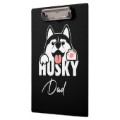 Proud Husky Siberian Dad Klembord (Links)