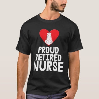 Proud in ruste Verpleegkundige Zorgverzekering T-s T-shirt
