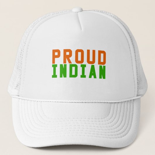 Proud Indian Trucker Pet (Voorkant)