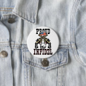 Proud Infidel! Ronde Button 7,6 Cm (In situ)