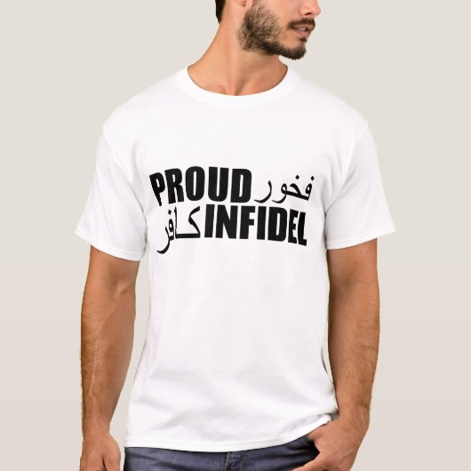 Proud Infidel T-shirt (Voorkant)