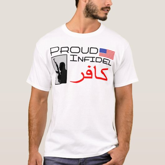 Proud Infidel T-shirt (Voorkant)
