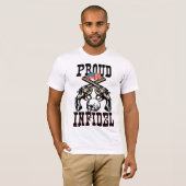 Proud Infidel! T-shirt (Voorkant volledig)