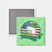 Proud Irish American Magnet (Voorkant / Achterkant)