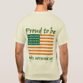 Proud Irish American T-shirt (Achterkant)