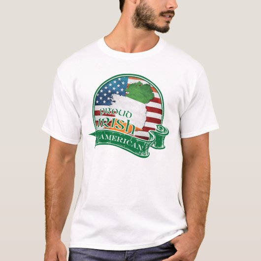 Proud Irish American T-shirt (Voorkant)