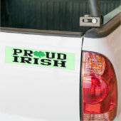 Proud Irish Bumpersticker (Op Truck)