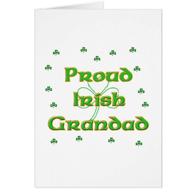 Proud Irish Grandad (Voorkant)