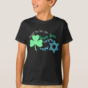 Proud Irish Jew Kinderen Dark Shirten T-shirt