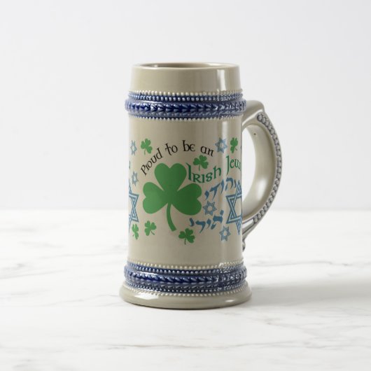 Proud Irish Jew Steins Bierpul (Voorkant rechts)