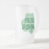 Proud Irishman Stein Matglas Bierpul (Voorkant rechts)