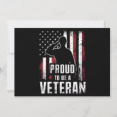Proud is een veteraan van de veteranen in de VS Kaart (Voorkant)