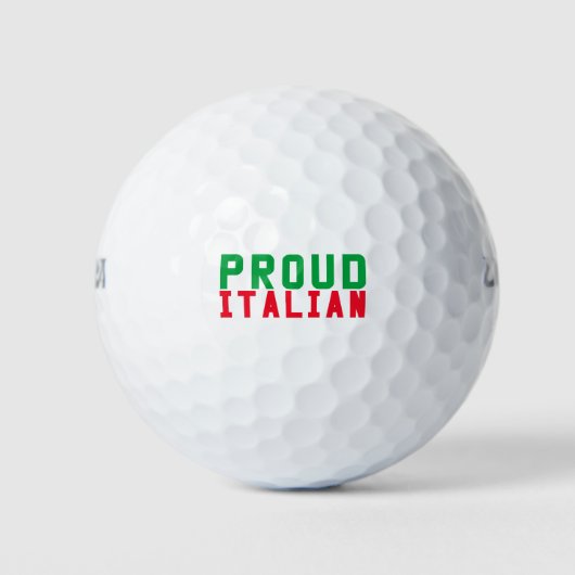 Proud Italiaans Golfballen (Voorkant)