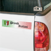 Proud Italiaanse Bumpersticker (Op Truck)