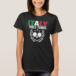 Proud Italië Tennis Italiaans pingpong suppor T-shirt