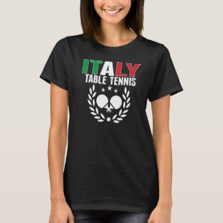 Proud Italië Tennis Italiaans pingpong suppor T-shirt