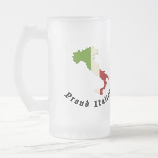 Proud Italy Frosted Beer Mok (Links)