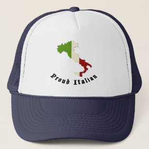 Proud Italy Retro Trucker Hat Pet