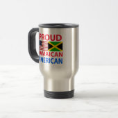 Proud Jamaican American Reisbeker (Voorkant links)