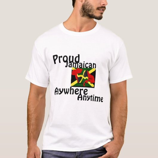 Proud Jamaican T-shirt (Voorkant)
