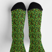 Proud Jamaicans - Jamaica Rasta Roots Flag Socks  Sokken (Top)