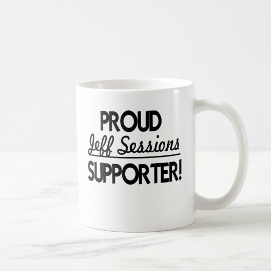 Proud Jeff Sessions Supporter! Koffiemok (Rechts)