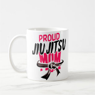 Proud Jiu Jitsu Mam BJJ Martial Arts Koffiemok