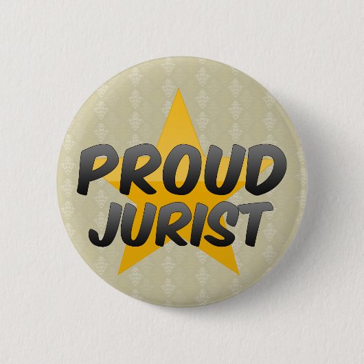 Proud Jurist Ronde Button 5,7 Cm (Voorkant)