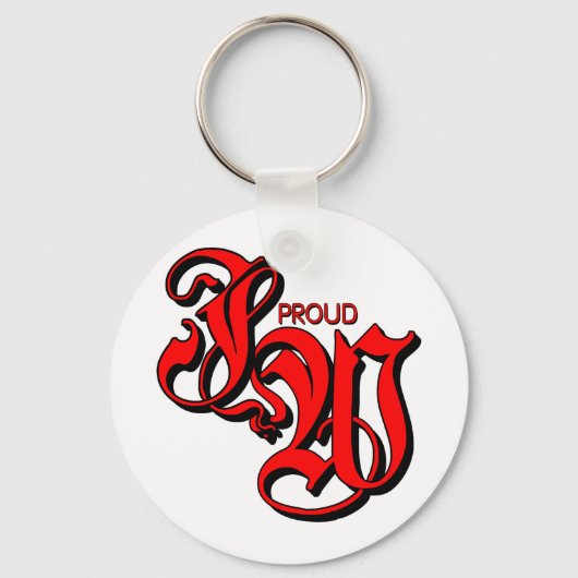 Proud JW Jehovahs Witness Sleutelhanger (Voorkant)