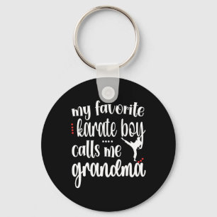 Proud Karate Grandma Karate Grandmoeder Sleutelhanger