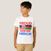 Proud Kenyan American T-shirt (Voorkant volledig)