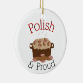 Proud Kielbasa Keramisch Ornament (Rechts)