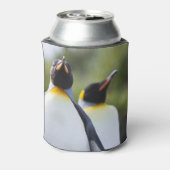 Proud King pinguins foto Blikjeskoeler (Blikje Achterkant)